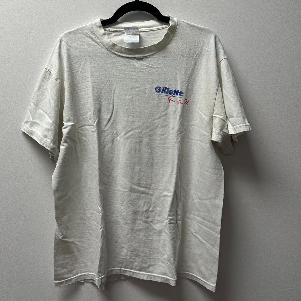 Vintage Gillette World Cup Challenge France 98 T-Shirt